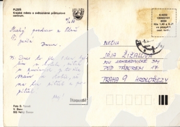 Plzeň 1988 95 001 ●